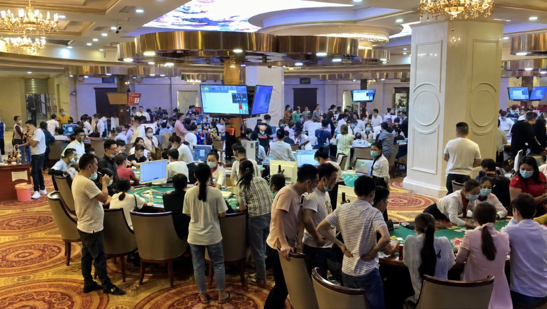 金海大酒店娱乐大厅